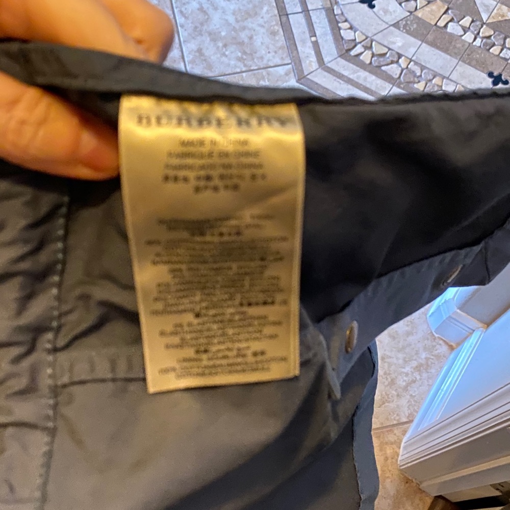 Burberry Cornflower Blue Jacket. 14 Gem